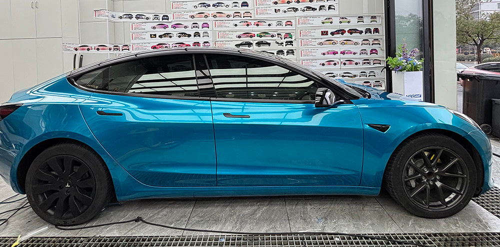Mallcas™ TPU ColorPPF Gloss Metallic Canel Bay Blue