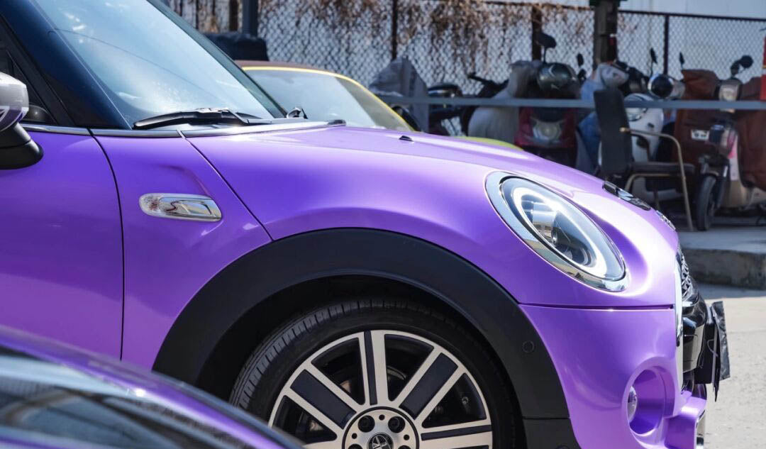 Mallcas™ Glossy Dreamy Magic Purple Vinyl Wrap (PET Liner)