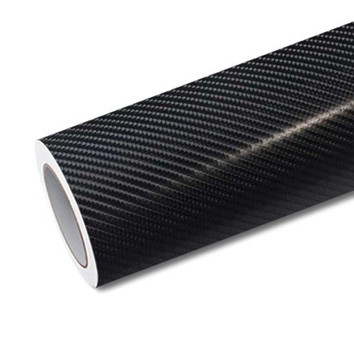 Mallcas™ 4D Matte Black Carbon Fibre Vinyl Wrap