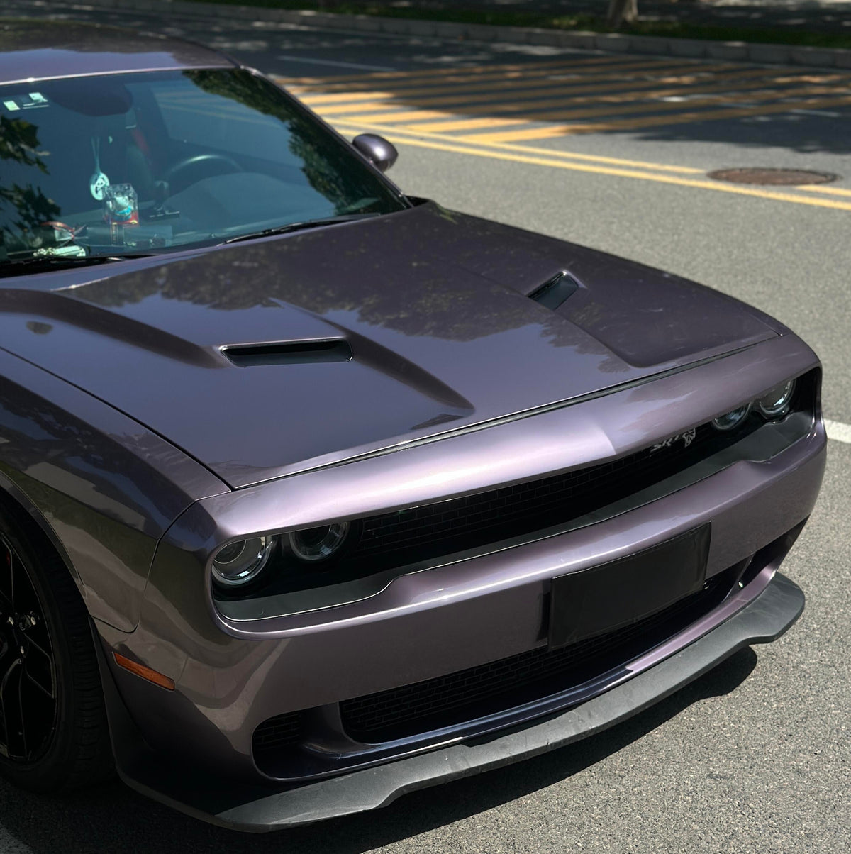 Mallcas™ Glossy Metallic Midsummer Purple Vinyl Wrap (PET Liner)