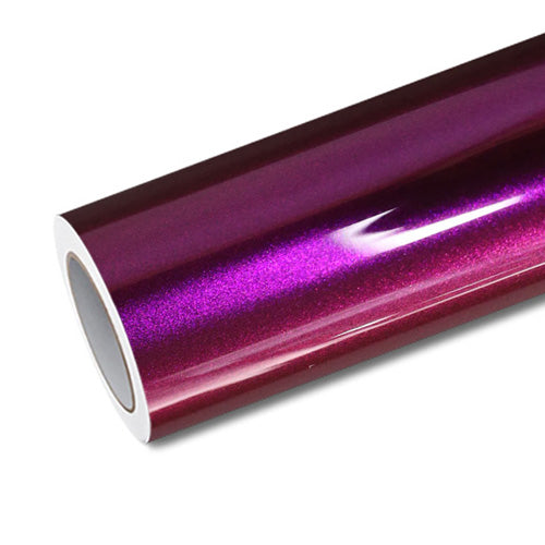 Mallcas™ Glossy Metallic Pearl Purple Vinyl Wrap