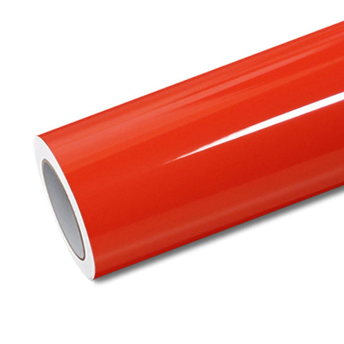 Mallcas™ Glossy Lava Orange Vinyl Wrap