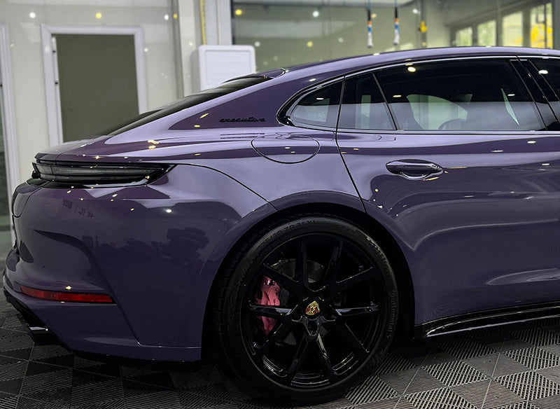 Mallcas™ Glossy Royal Purple Vinyl Wrap (PET Liner)