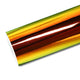 Mallcas™ Glossy Rainbow Chrome Green Vinyl Wrap (PET Liner)