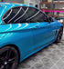 Mallcas™ Glossy Metallic Atomic Blue Vinyl Wrap (PET Liner)