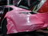 Mallcas™ Glossy Metallic Shell Pink Vinyl Wrap (PET Liner)