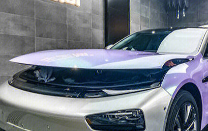 Mallcas™ Mallcas™ Glossy Dreamy Purple Green Vinyl Wrap (PET Liner)