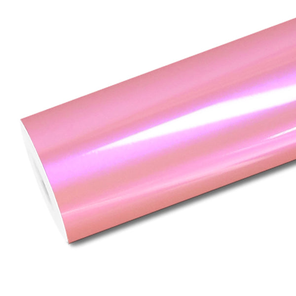 Mallcas™ Glossy Dreamy Pink Vinyl Wrap (PET Liner)