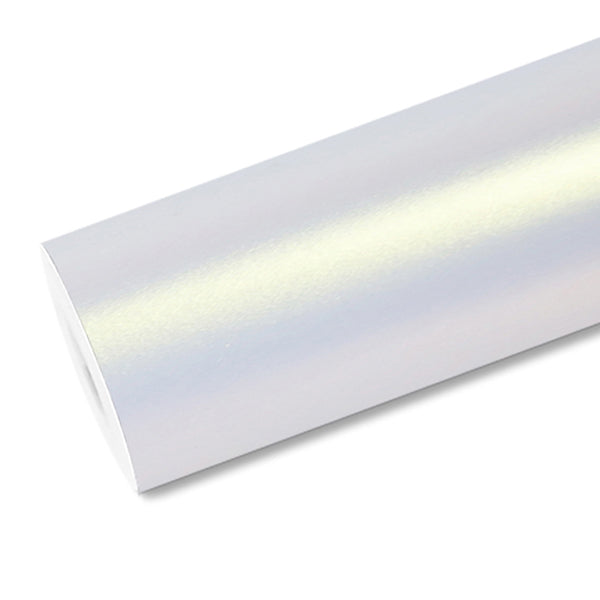 Mallcas™ Matte White to Gold Vinyl Wrap (PET Liner)