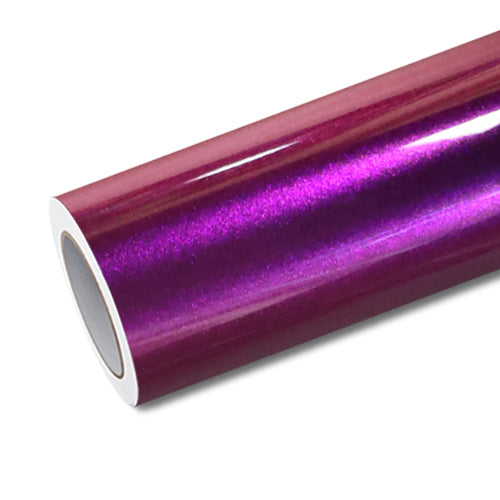 Mallcas™ Glossy Metallic Paint Purple Vinyl Wrap