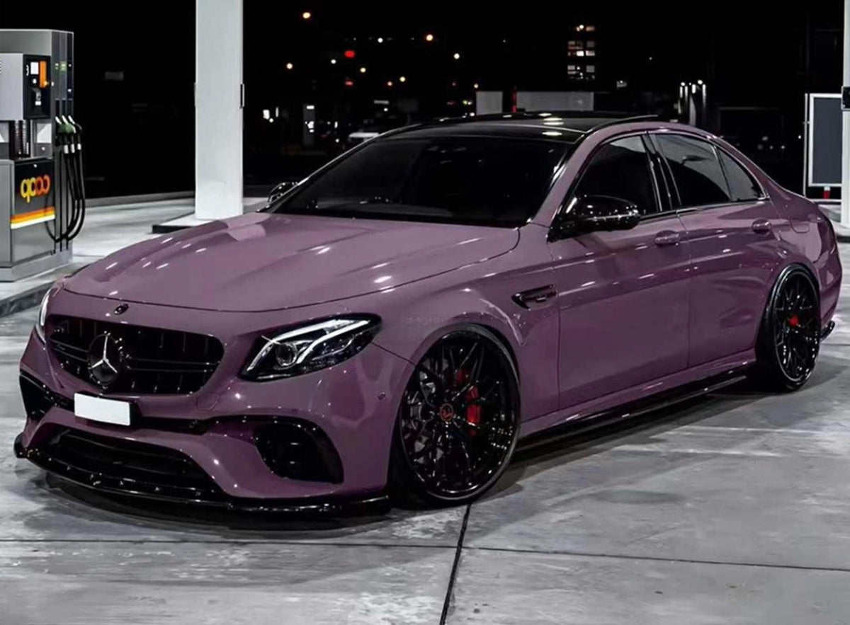 Mallcas™ Glossy Mauve Latte Vinyl Wrap (PET Liner)