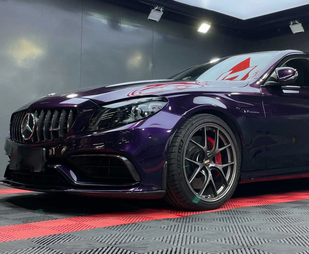 Mallcas™ Glossy Metallic Ghost Midnight Purple Vinyl Wrap