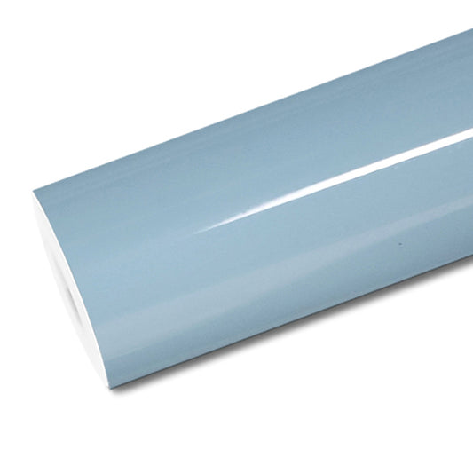Mallcas™ Glossy Meisen Blue Vinyl Wrap (PET Liner)