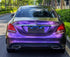 Mallcas™ Color Shift Glossy Glitter Gray Purple Vinyl Wrap (PET Liner)