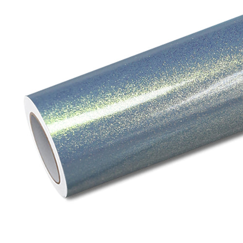 Mallcas™ Glossy Diamond Grey Gold Vinyl Wrap