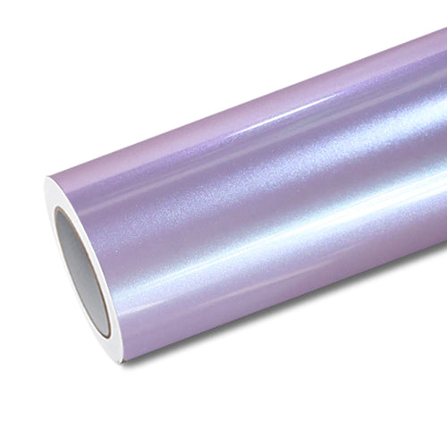 Mallcas™ Glossy Dreamy Silver Purple Vinyl Wrap