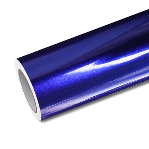 Mallcas™ Glossy Metallic Blueberry Vinyl Wrap