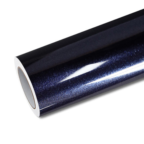 Mallcas™ Glossy Metallic Sapphire Blue Vinyl Wrap