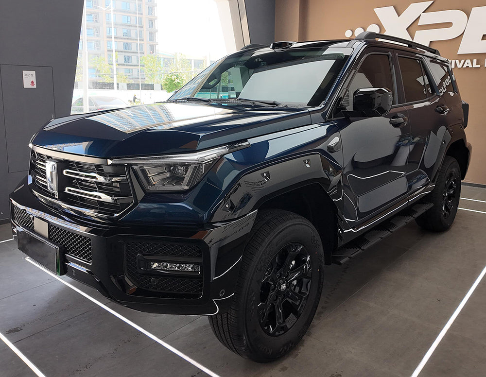 Mallcas™ Glossy Metallic Starry Blue Vinyl Wrap (PET Liner)