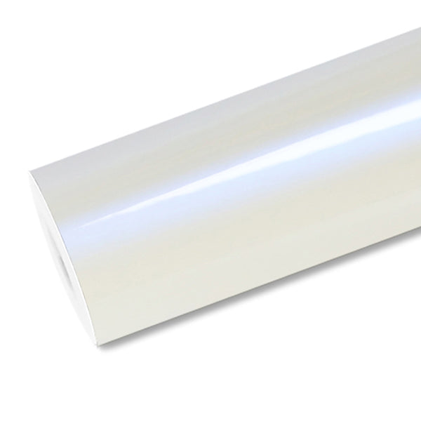 Mallcas™ Glossy White to Blue Vinyl Wrap (PET Liner)