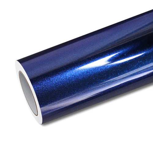 Mallcas™ Glossy Metallic Tanzanite Blue Vinyl Wrap