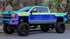 Mallcas™ Glossy Rainbow Chrome Blue Vinyl Wrap (PET Liner)