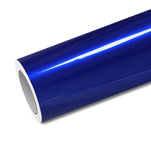 Mallcas™ Glossy Metallic Gemstone Blue Vinyl Wrap