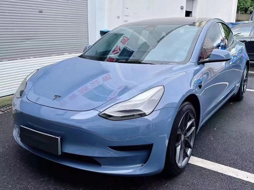 Mallcas™ Glossy China Blue Vinyl Wrap