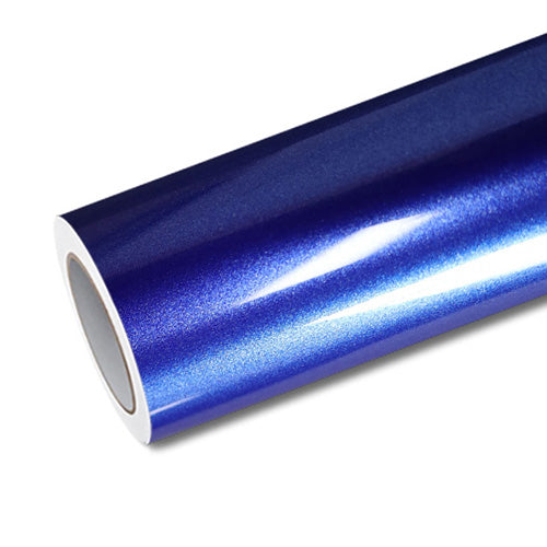 Mallcas™ Glossy Metallic Portimand Blue Vinyl Wrap