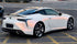 Mallcas™ Gloss Technology White Orange Vinyl Wrap (PET Liner)