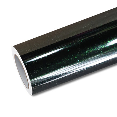 Mallcas™ Glossy Metallic Emerald Green Vinyl Wrap