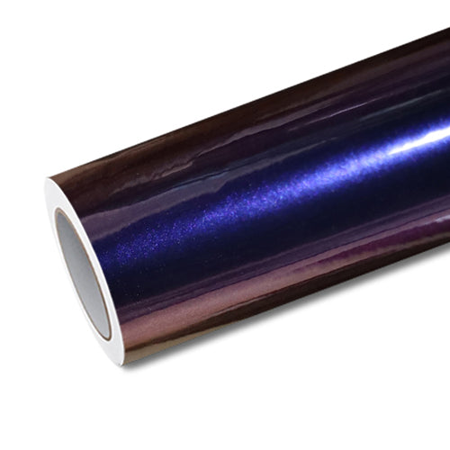 Mallcas™ Glossy Color Shift Spectrum Dark Blue Purple Vinyl Wrap