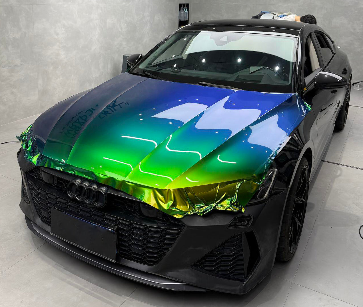 Mallcas™ TPU ColorPPF Gloss Emerald Shadow Shimmer (Hyper Color Shift)