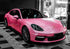 Mallcas™ Glossy Metallic Shell Pink Vinyl Wrap (PET Liner)