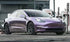 Mallcas™ Glossy Liquid Metallic Loganberry Vinyl Wrap (PET Liner)