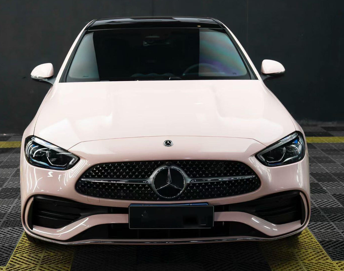 Mallcas™ Glossy Vanilla Almond Vinyl Wrap (PET Liner)