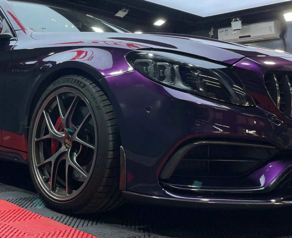 Mallcas™ Glossy Metallic Ghost Midnight Purple Vinyl Wrap