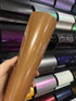 Mallcas™ Ultra Gloss Metallic Caramel Brown Vinyl Wrap (PET Liner)