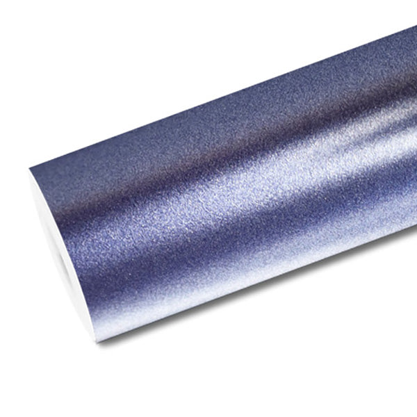 Mallcas™ Matte Pure Metal Midnight Blue Vinyl Wrap (PET Liner)