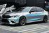 Mallcas™ Matte Technology Silver Blue Vinyl Wrap (PET Liner)
