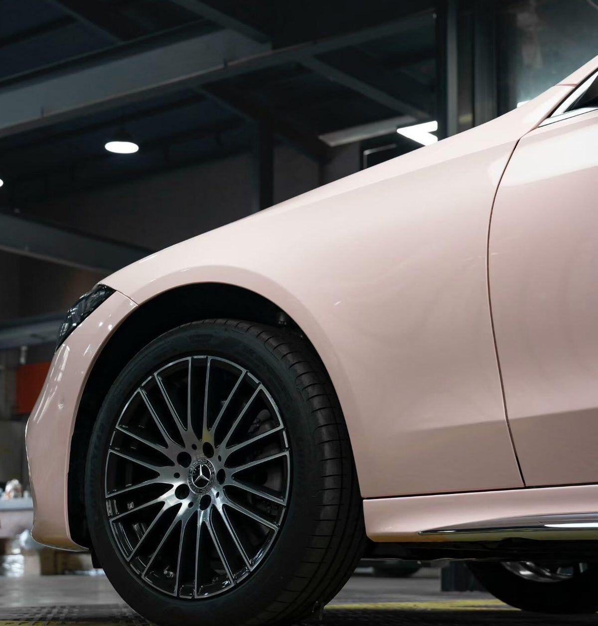 Mallcas™ Glossy Vanilla Almond Vinyl Wrap (PET Liner)