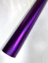 Mallcas™ Matte Ghost Chrome Twilight Purple Vinyl Wrap (PET Liner)