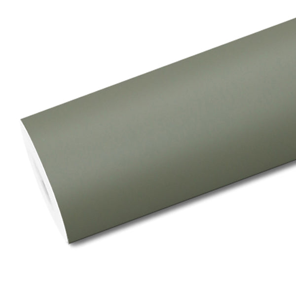 Mallcas™ Super Matte khaki Green Vinyl Wrap (PET Liner)