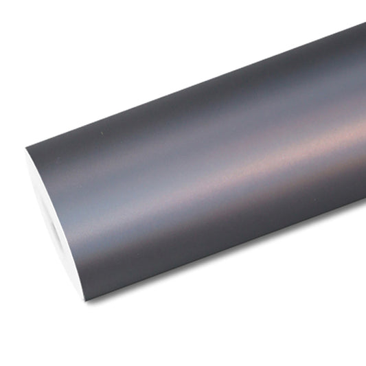 Mallcas™ Matte Chrome Neon Tungsten Vinyl Wrap (PET Liner)