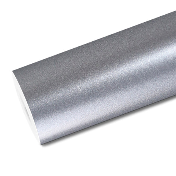 Mallcas™ Matte Pure Metal Titanium Grey Vinyl Wrap (PET Liner)