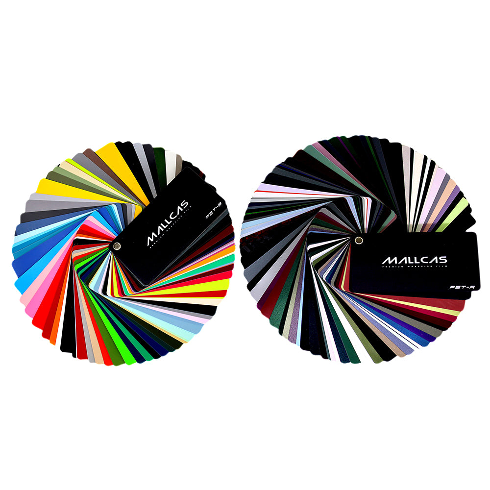 Mallcas™  Color Swatches (PET Liner)