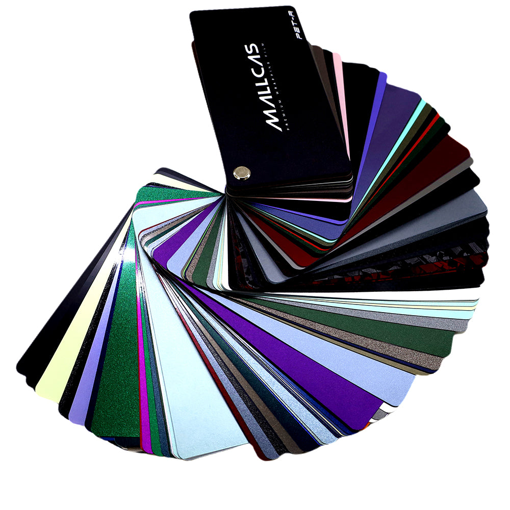 Mallcas™  Color Swatches (PET Liner)