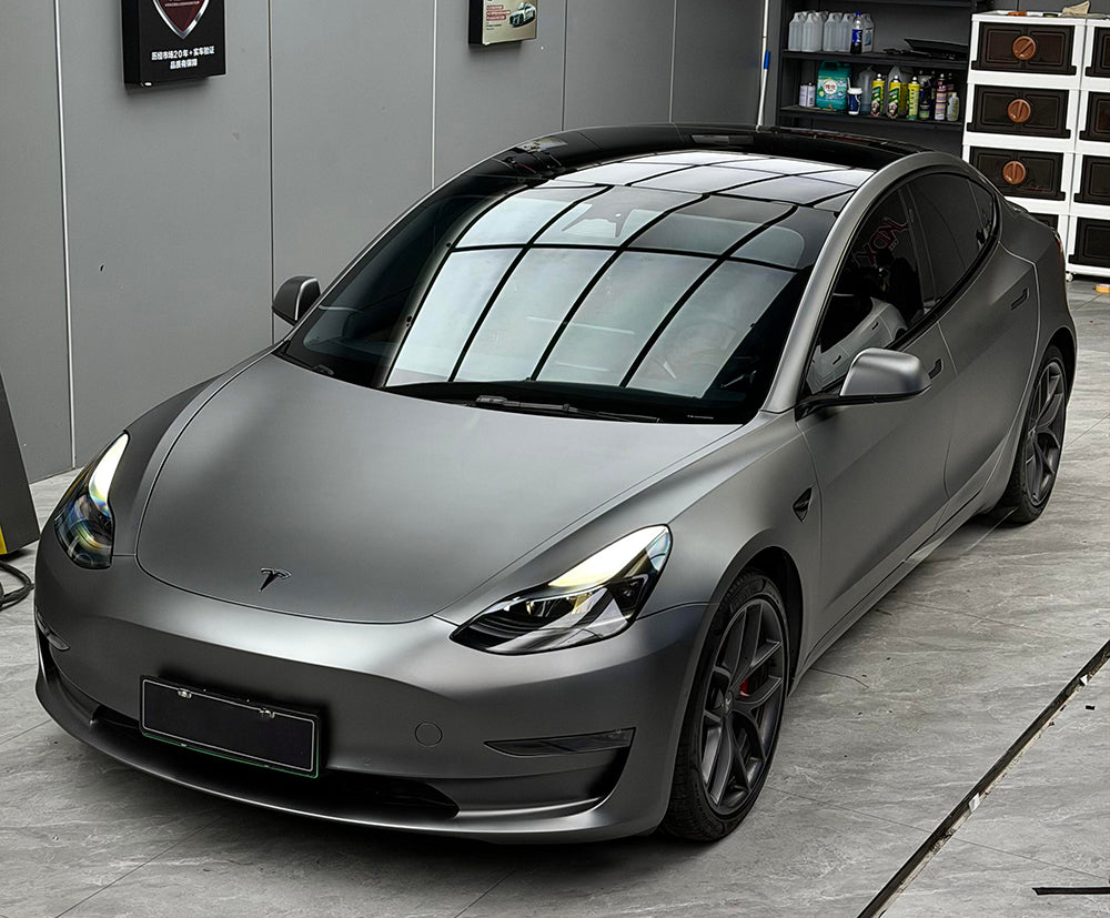 Mallcas™ TPU ColorPPF Matte BENZ AMG Grey