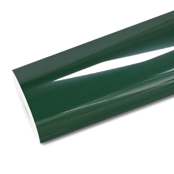 Mallcas™ Glossy Vintage Racing green Vinyl Wrap (PET Liner)