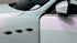 Mallcas™ Matte Diamond Pink White Vinyl Wrap (PET Liner)
